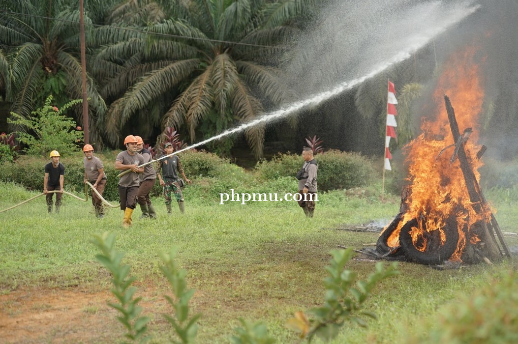 Holding Perkebunan Nusantara Perkuat Kesiapsiagaan Karhutla, PTPN IV Regional V Gelar Latihan Gabung