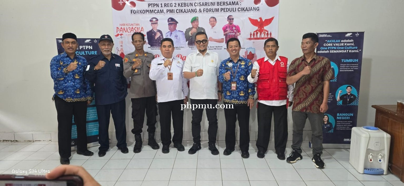 Holding Perkebunan Nusantara Melalui PTPN I Regional 2 Wujudkan Nilai Pancasila Lewat Donor Darah Be