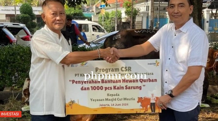 Corporate Social Responsibility Program: PT KPBN Salurkan Hewan Qurban Dan 1.000 Pcs Kain Sarung