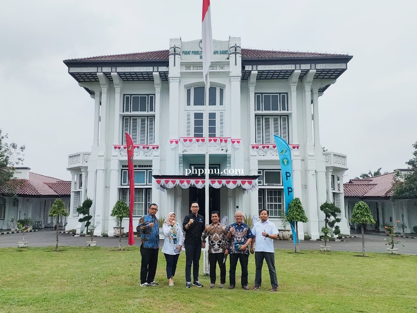 Kunjungan Dekan Fakultas Pertanian UNRI ke PT RPN - Pusat Penelitian Kelapa Sawit (PPKS)