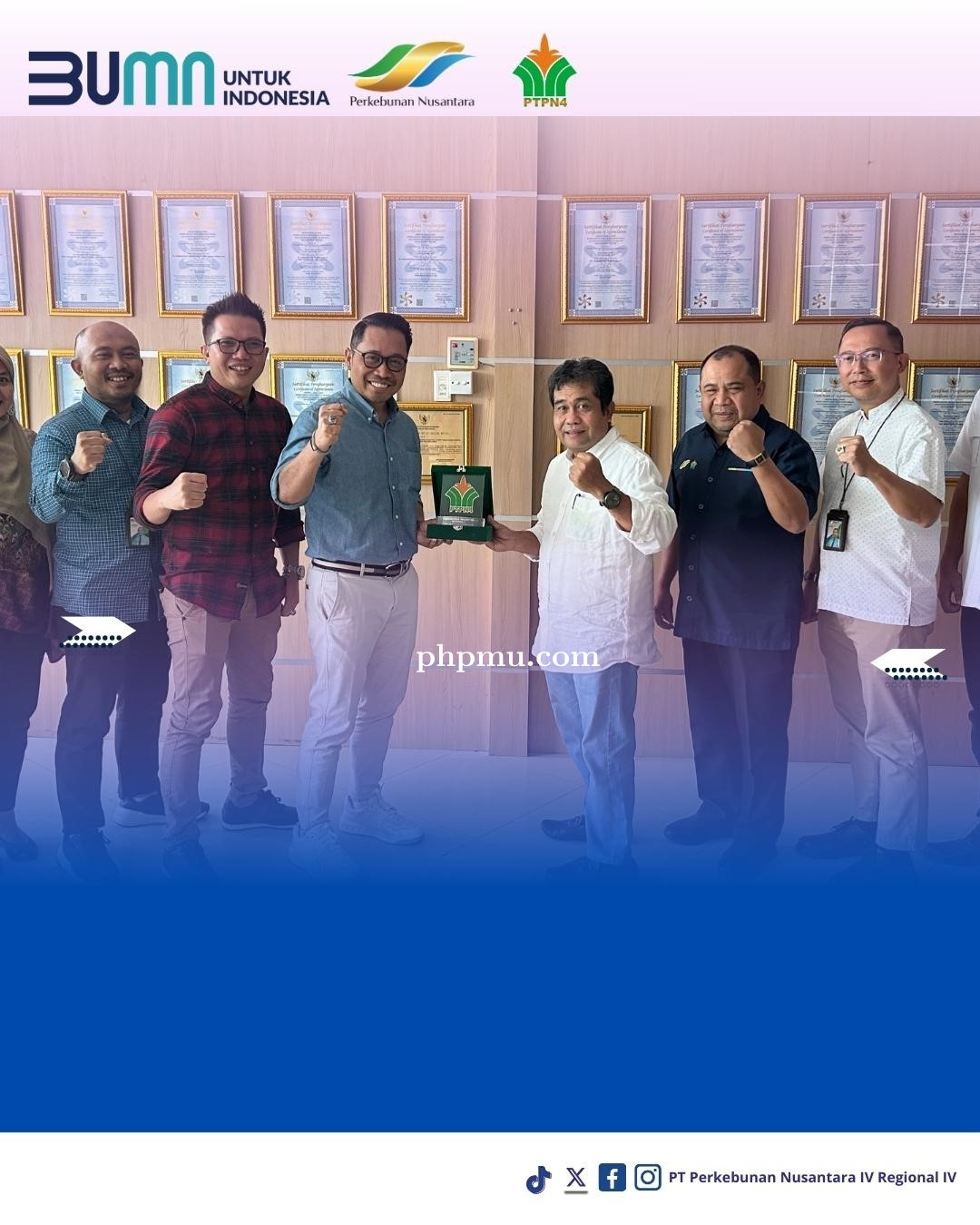 BPJS Ketenagakerjaan Akui PTPN IV Regional 4 Utamakan Karyawan