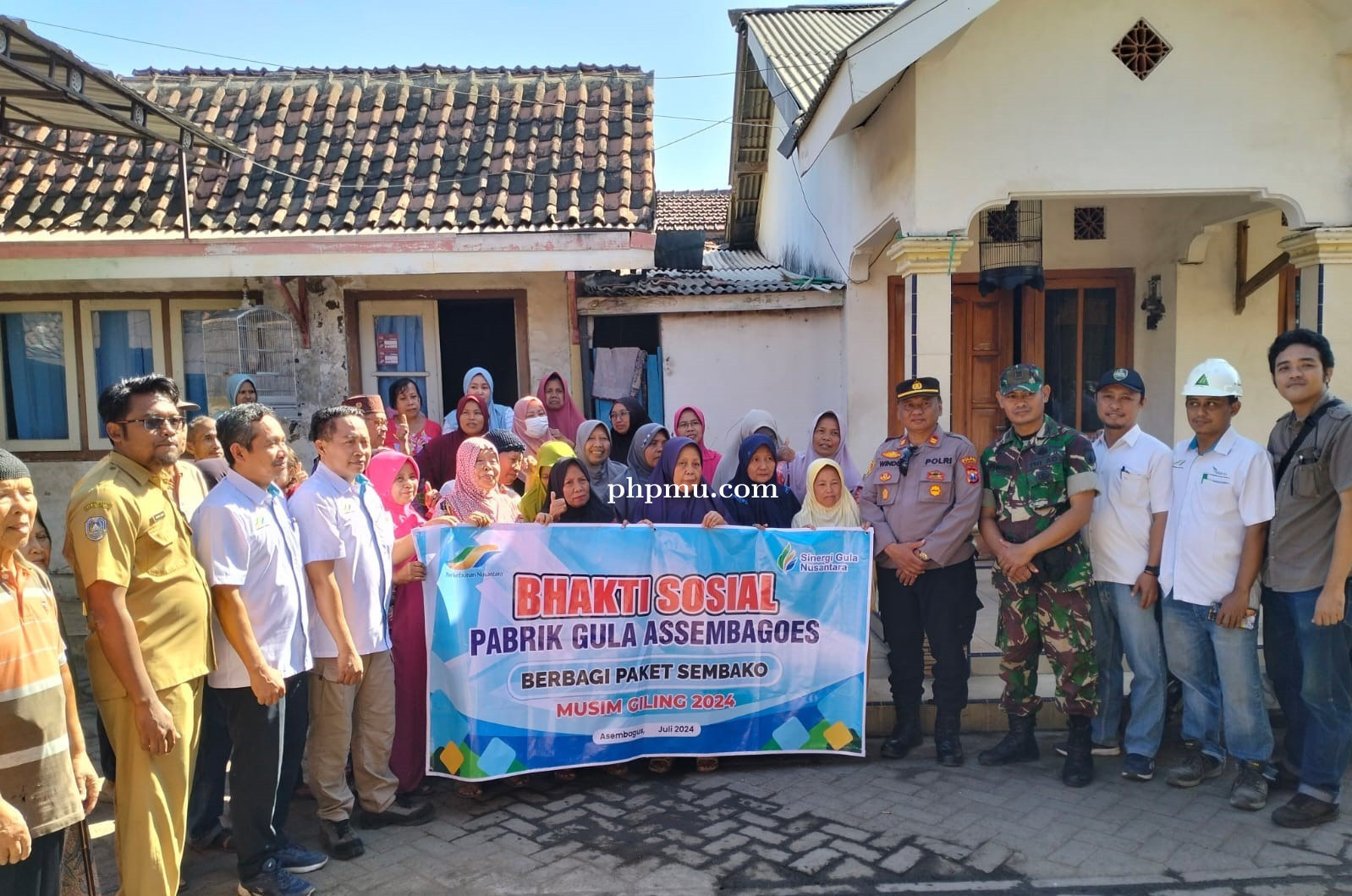 SGN PG Assembagoes Lakukan Bhakti Sosial ke 3 Desa sekitar PG